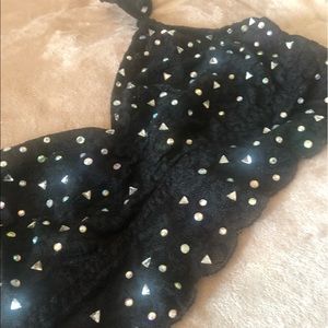Victoria’s secret rhinestone bralette top